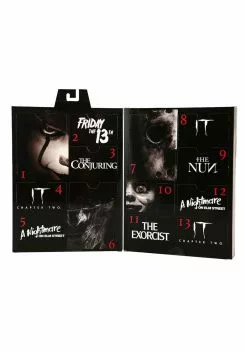 Bioworld Merchandising / Independent Sales Horror Icons 13 Days Of Scary Socks Box Set -Scary Costumes store 13 days of scary socks horror icons box set alt 4