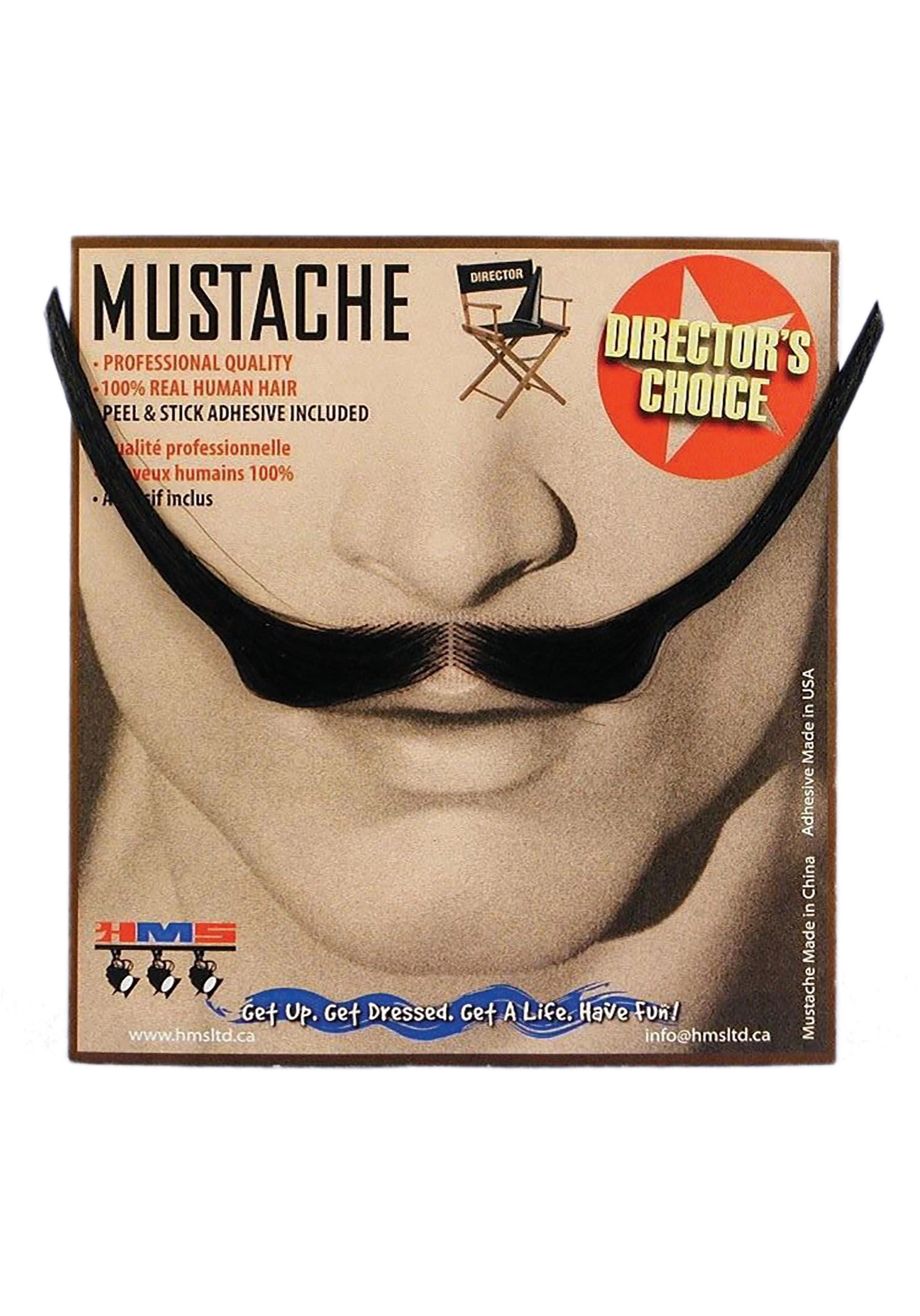 H.M. Smallwares 1890s Style Black Mustache 1 H.M. Smallwares 1890s Style Black Mustache