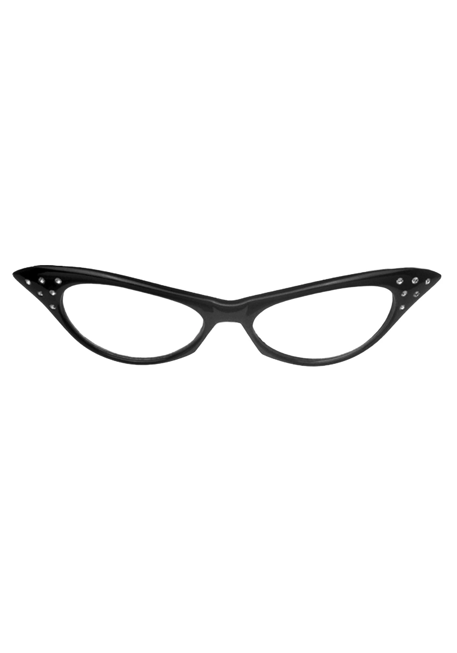 Elope 50s Black Frame Glasses 1 Elope 50s Black Frame Glasses