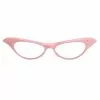 Elope 50s Pink Frame Glasses