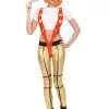 Fun Costumes 5th Element Leeloo Orange Harness Costume