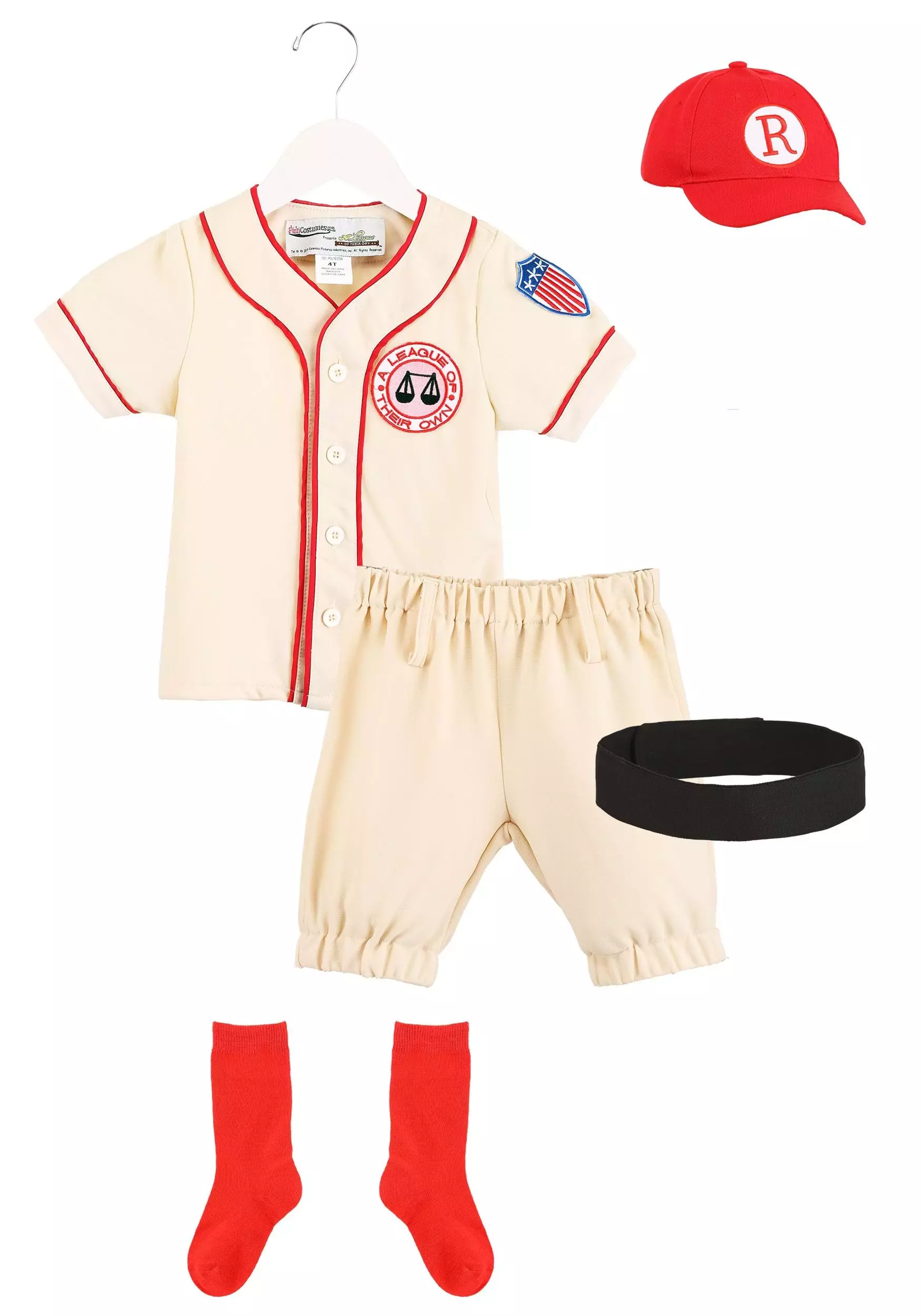 Fun Costumes Toddler Costume A League Of Their Own Jimmy 7 Fun Costumes Toddler Costume A League Of Their Own Jimmy - Image 7