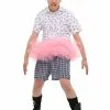 Partytime Costume & Lingerie (Yiwu) Factory Ace Ventura Tutu Men's Costume