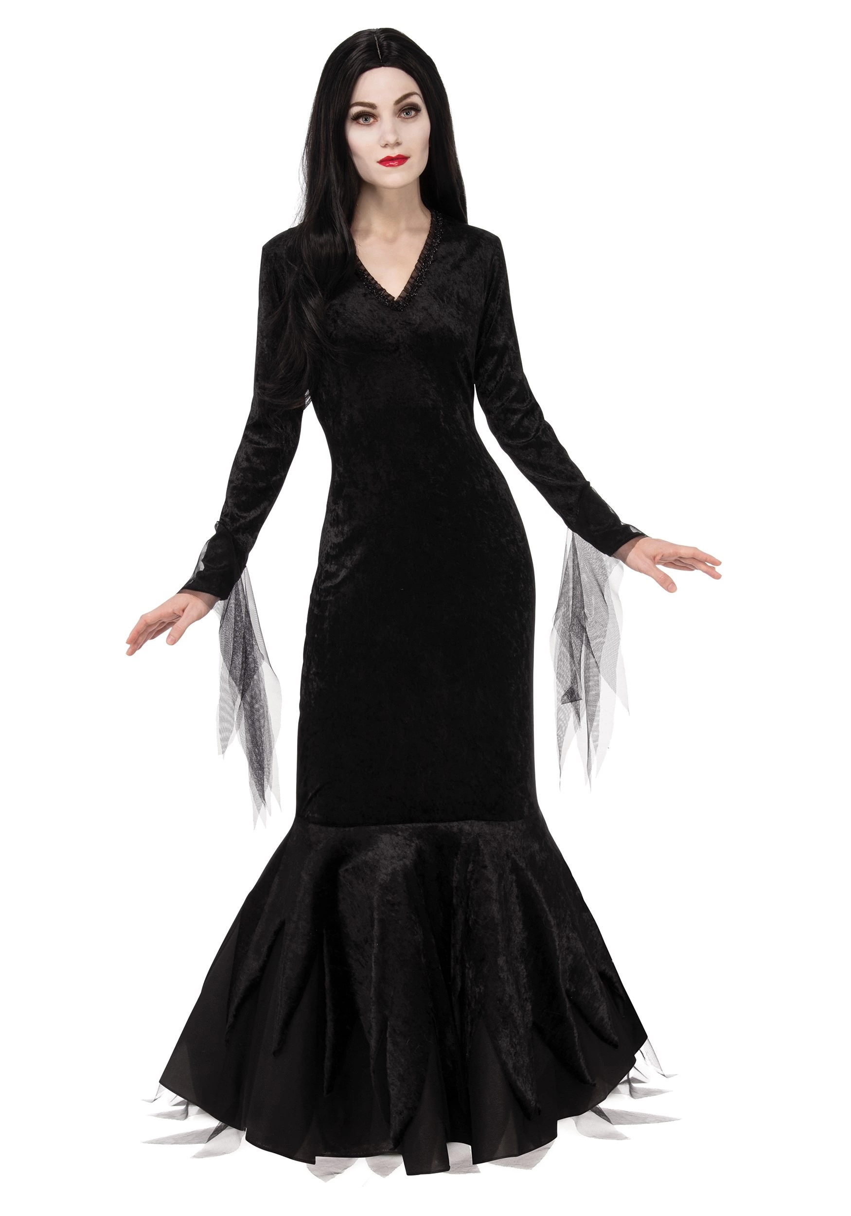 Rubies Costume Co. Inc Addams Family Morticia Costume For Women 1 Rubies Costume Co. Inc Addams Family Morticia Costume For Women