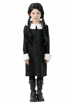 Princess Paradise Addams Family Wednesday Addams Kid Costume