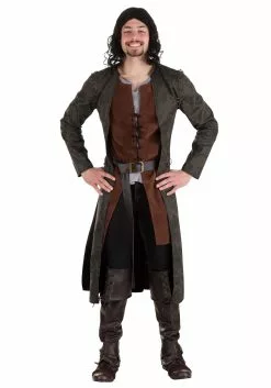 Fun Costumes Aragorn Lord Of The Rings Costume For Men -Scary Costumes store adult aragorn lord of the rings costume alt 3