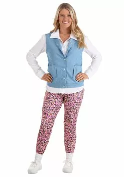 Hing Ting Women's Back To The Future Jennifer Parker Costume -Scary Costumes store adult back to the future jennifer parker costume alt 3