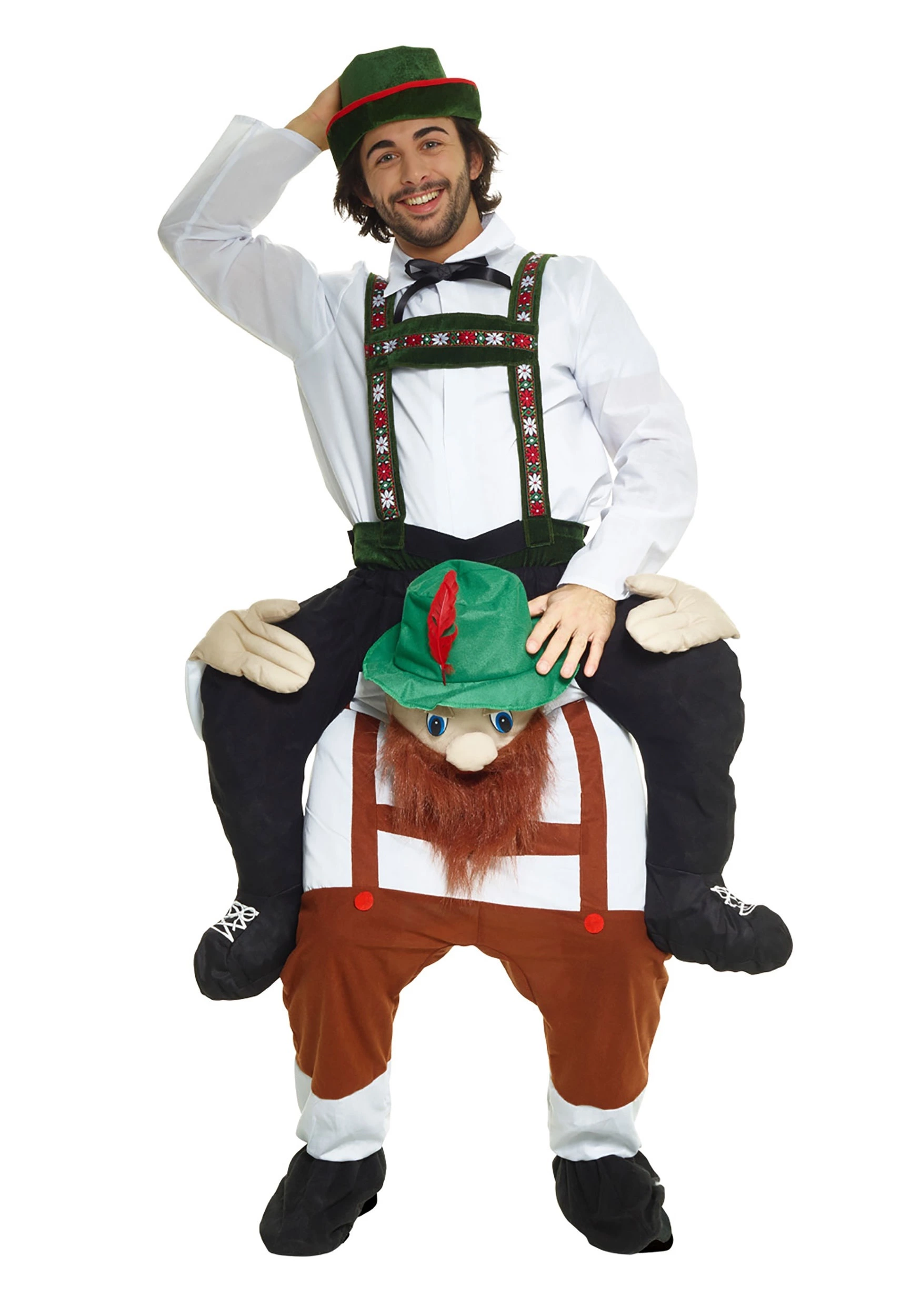 Morphsuits Bavarian Piggyback Adult Costume 1 Morphsuits Bavarian Piggyback Adult Costume