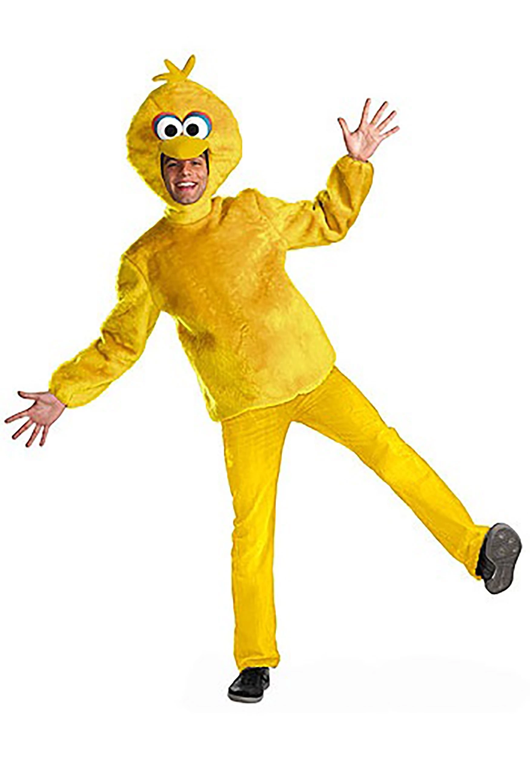 Disguise Big Bird Costume For Adults 1 Disguise Big Bird Costume For Adults
