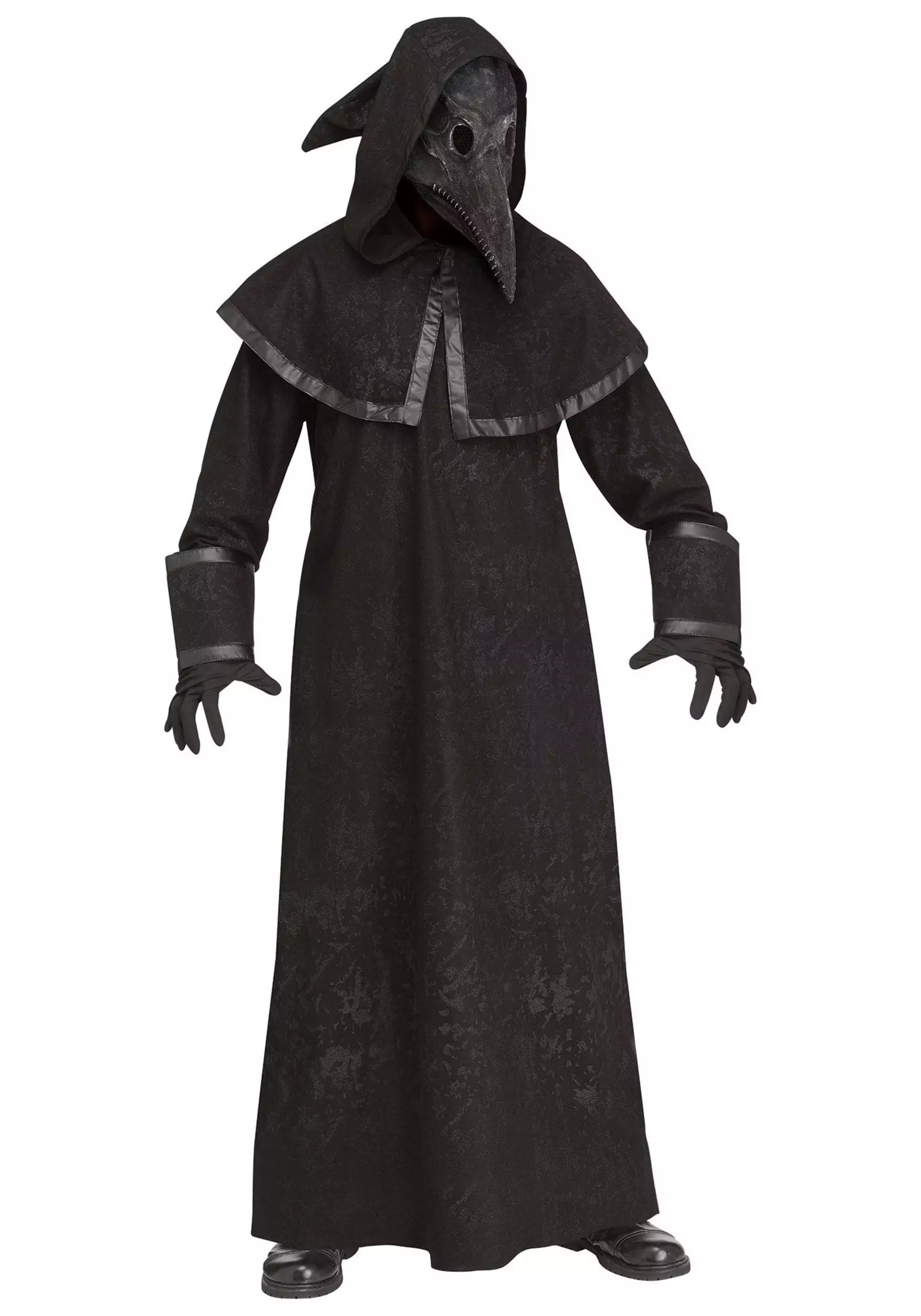 Fun World Black Plague Doctor Costume For Adults 1 Fun World Black Plague Doctor Costume For Adults