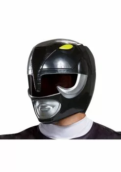 Disguise Black Ranger Helmet For Adults