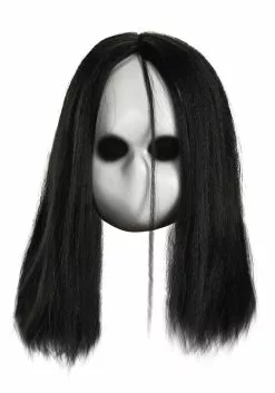 Disguise Adult Blank Black Eyes Doll Mask