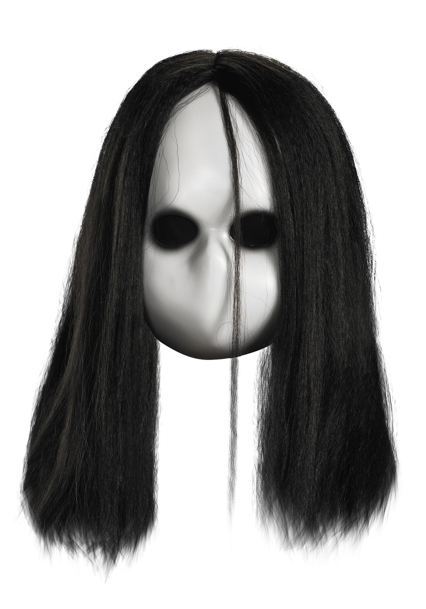Disguise Adult Blank Black Eyes Doll Mask 1 Disguise Adult Blank Black Eyes Doll Mask