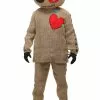 Fun Costumes Adult Burlap Voodoo Doll Plus Size Costume