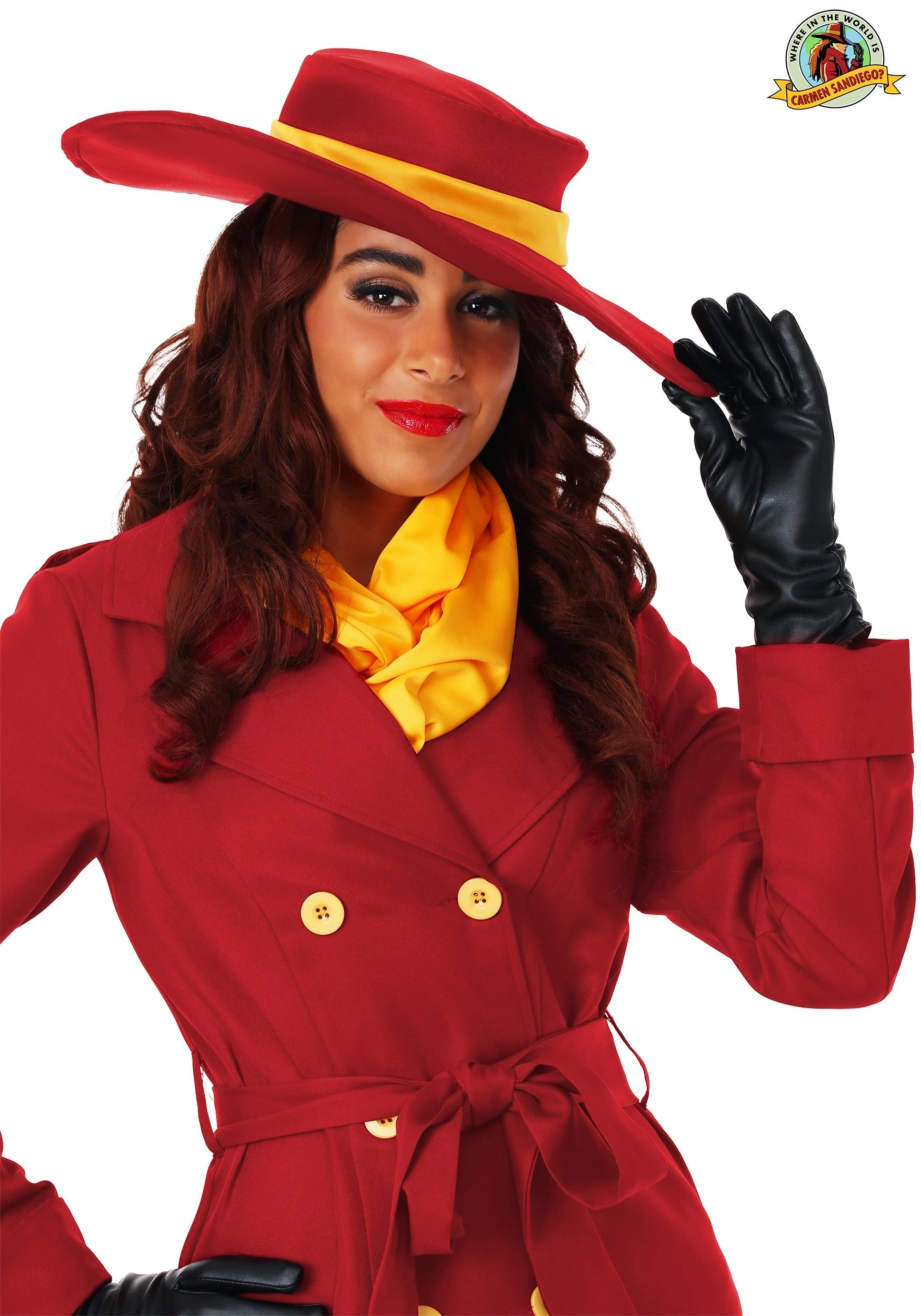 Partytime Costume & Lingerie (Yiwu) Factory Women's Carmen Sandiego Wig 2 Partytime Costume & Lingerie (Yiwu) Factory Women's Carmen Sandiego Wig - Image 2