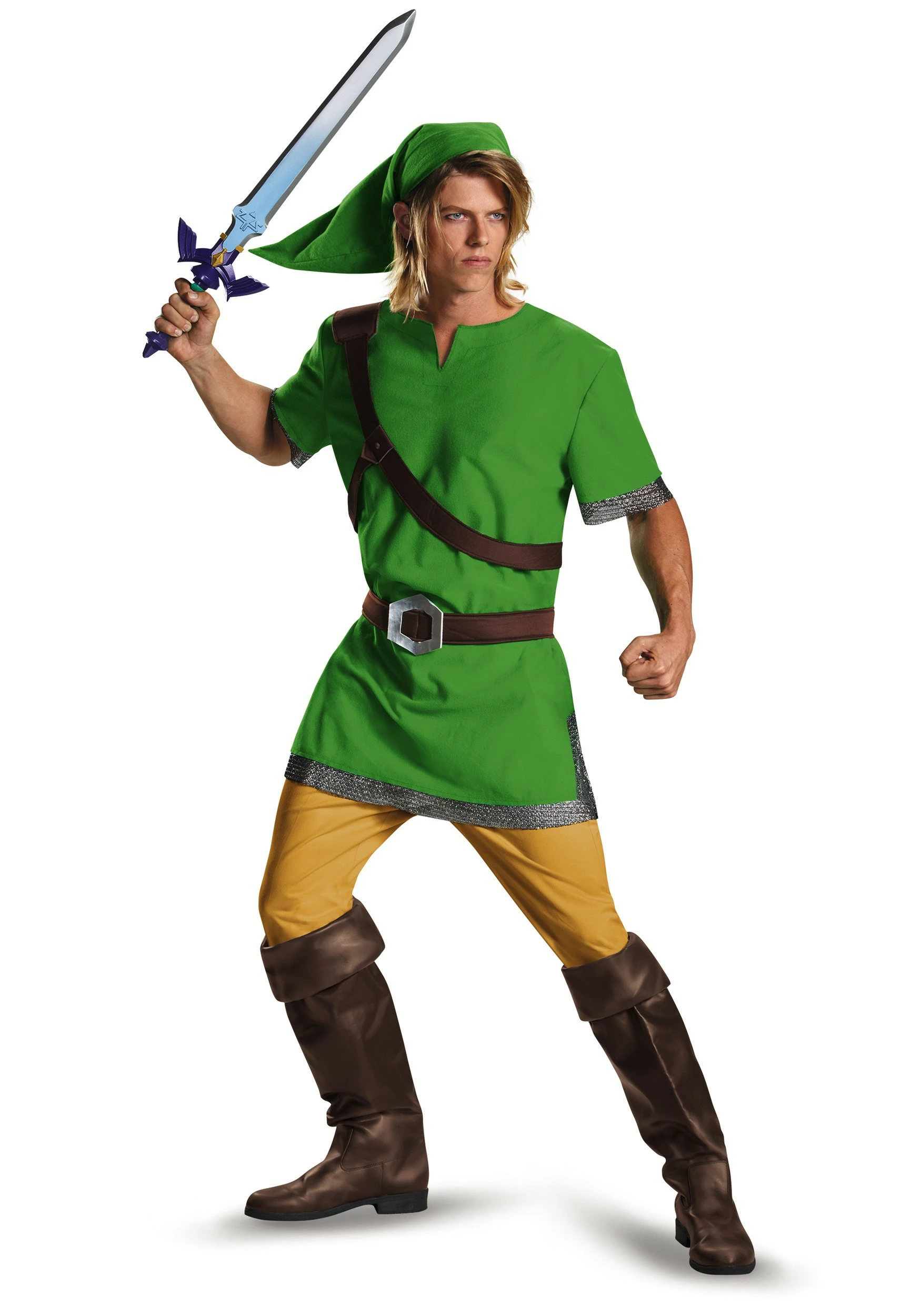 Disguise Nintendo Legend Of Zelda Classic Link Costume For Adults 1 Disguise Nintendo Legend Of Zelda Classic Link Costume For Adults