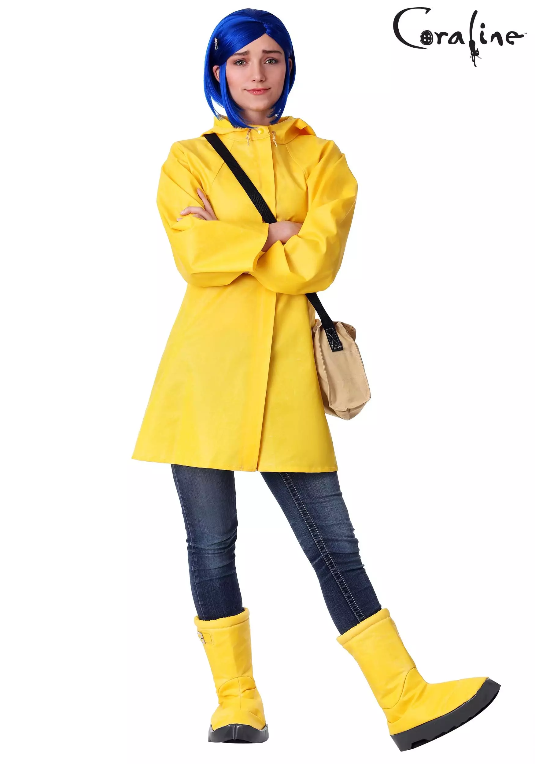 Fun Costumes Coraline Adult Costume 1 Fun Costumes Coraline Adult Costume