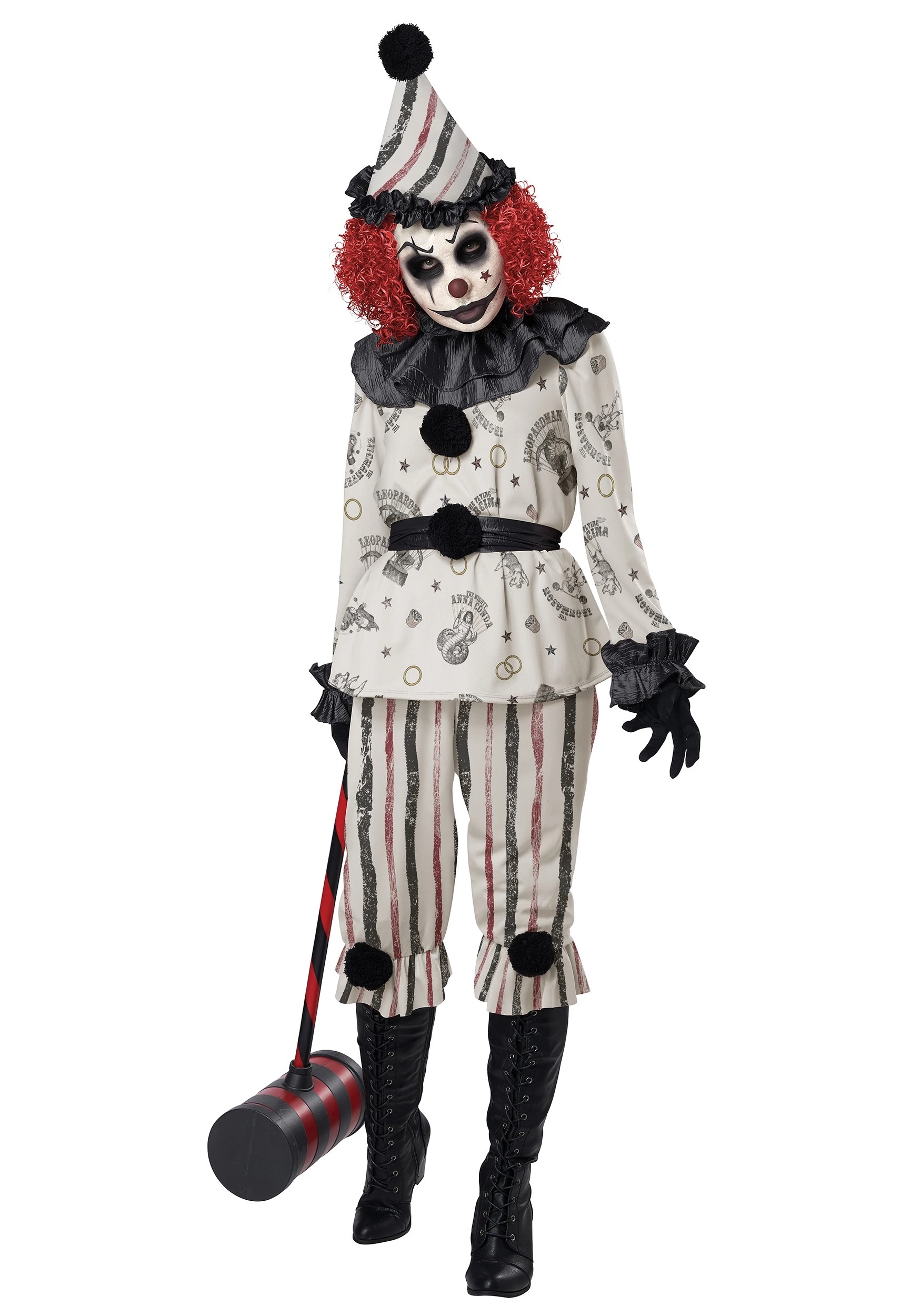 California Costume Collection Creeper Clown Costume For Women 1 California Costume Collection Creeper Clown Costume For Women