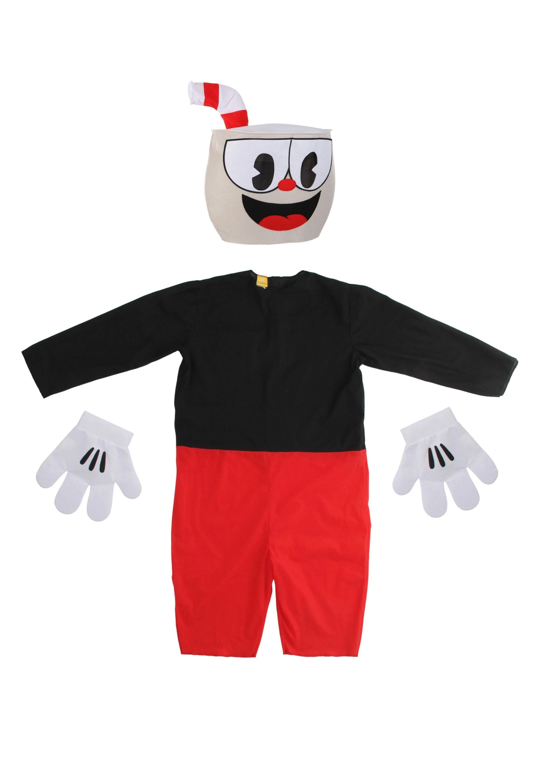 Guangzhou Fashion Travelling Goods Co. Ltd Cuphead Adult Costume 2 Guangzhou Fashion Travelling Goods Co. Ltd Cuphead Adult Costume - Image 2