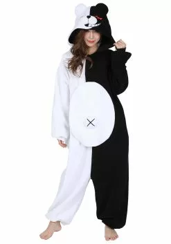 Sazac Danganronpa Monokuma Kigurumi For Adult -Scary Costumes store adult danganronpa monokuma kigurumi alt 2