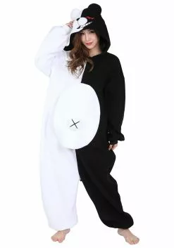 Sazac Danganronpa Monokuma Kigurumi For Adult -Scary Costumes store adult danganronpa monokuma kigurumi alt 3