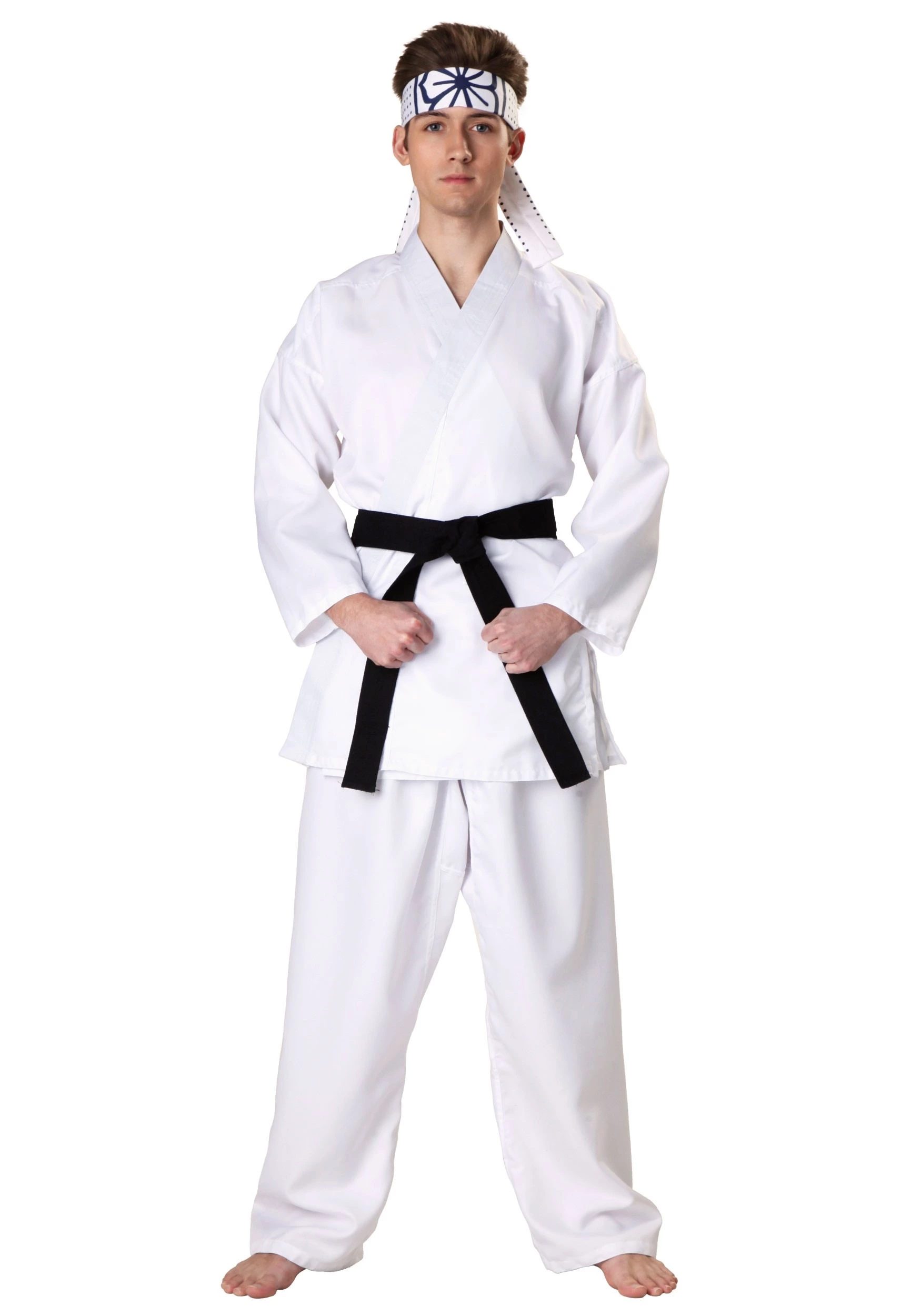Fun Costumes Karate Kid Daniel San Costume For Adults 2 Fun Costumes Karate Kid Daniel San Costume For Adults - Image 2