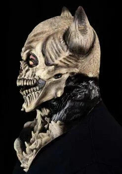 Oktober Studios Deathkeeper Ocher Mask For Adults 9 Oktober Studios Deathkeeper Ocher Mask For Adults -Scary Costumes store adult deathkeeper ocher mask alt 2