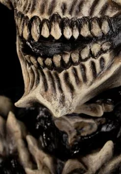 Oktober Studios Deathkeeper Ocher Mask For Adults 12 Oktober Studios Deathkeeper Ocher Mask For Adults -Scary Costumes store adult deathkeeper ocher mask alt 5