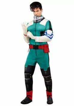 Rubies Costume Co. Inc Deku My Hero Academia Izuku Midoriya Costume For Adults 8 Rubies Costume Co. Inc Deku My Hero Academia Izuku Midoriya Costume For Adults -Scary Costumes store adult deku my hero academia izuku midoriya costume alt 3
