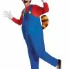 Disguise Adult Deluxe Mario Raccoon Costume
