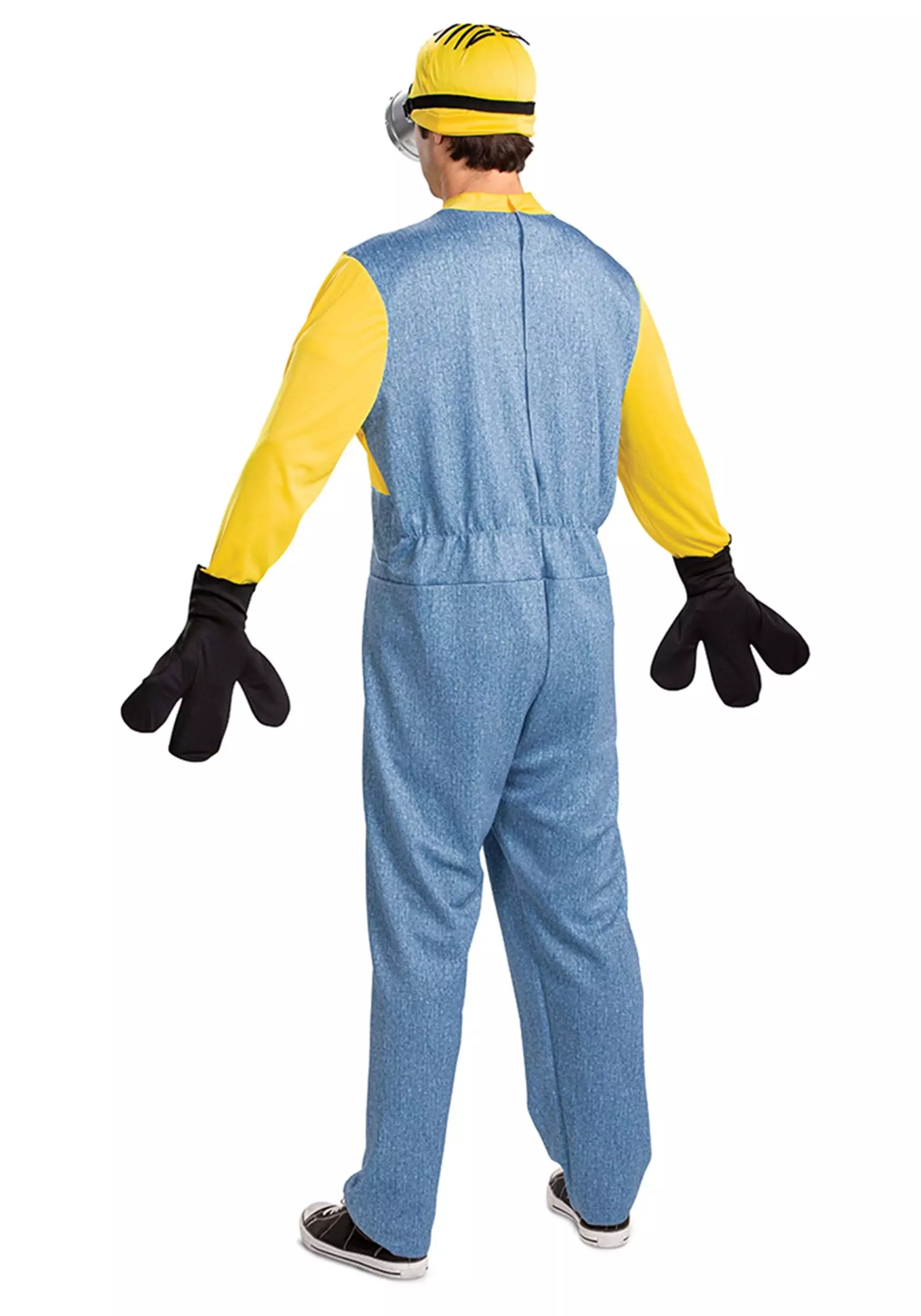 Disguise Adult Deluxe Minion Costume 2 Disguise Adult Deluxe Minion Costume - Image 2