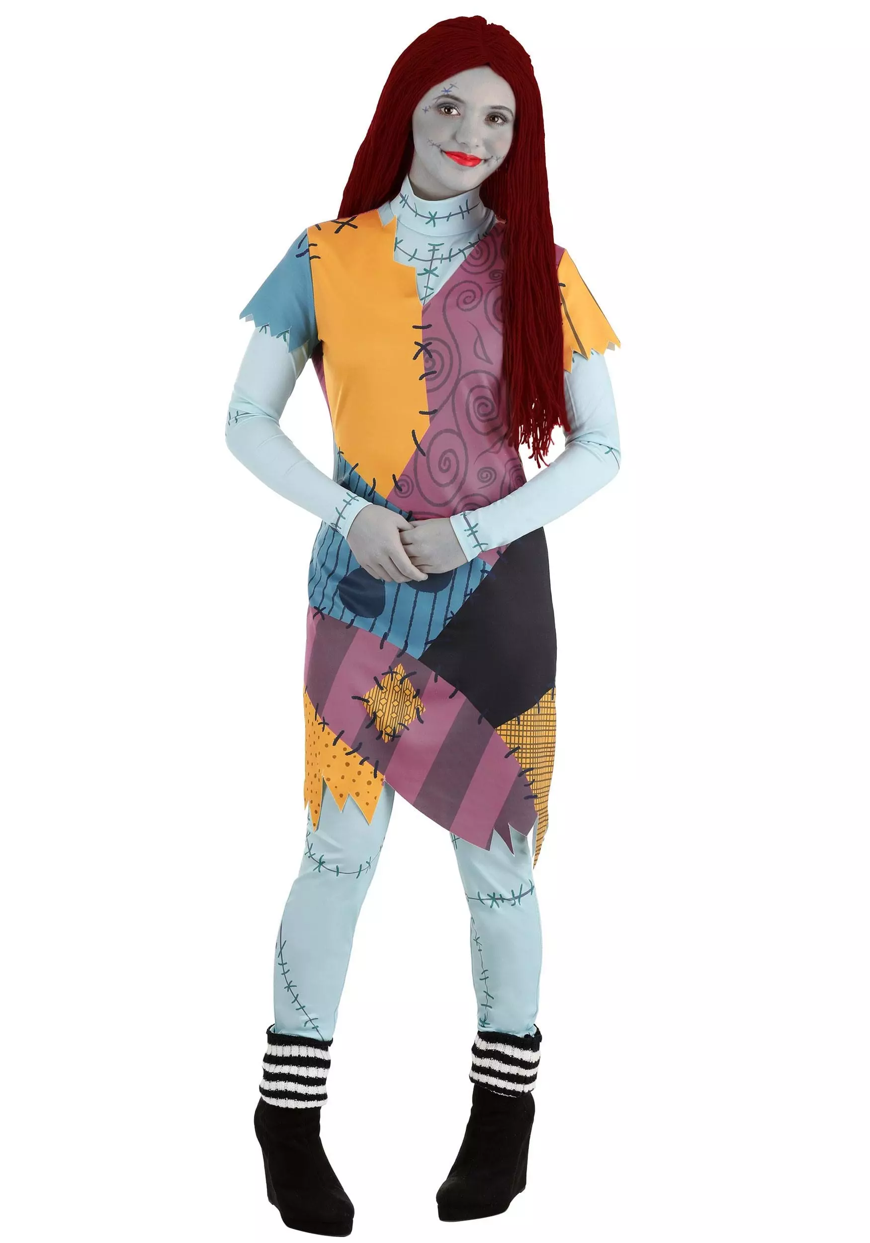 Armada Adult Deluxe Disney Nightmare Before Christmas Sally Costume 3 Armada Adult Deluxe Disney Nightmare Before Christmas Sally Costume - Image 3