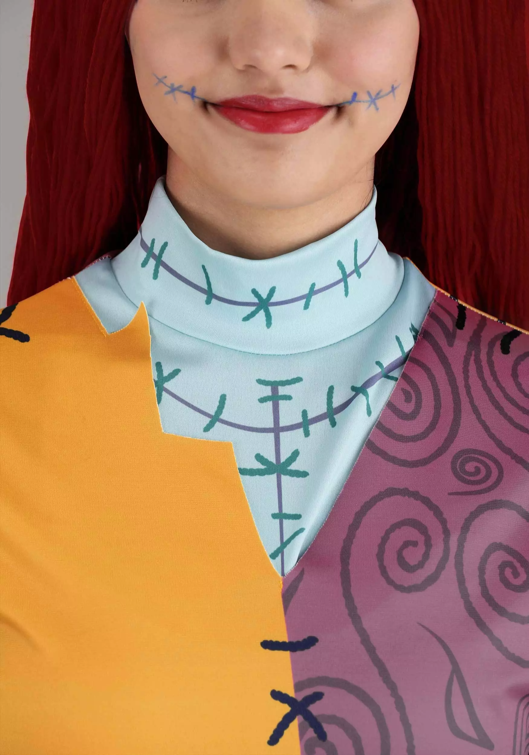 Armada Adult Deluxe Disney Nightmare Before Christmas Sally Costume 7 Armada Adult Deluxe Disney Nightmare Before Christmas Sally Costume - Image 7