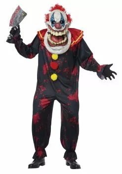 California Costume Collection Die Laughing Clown Costume For Adult