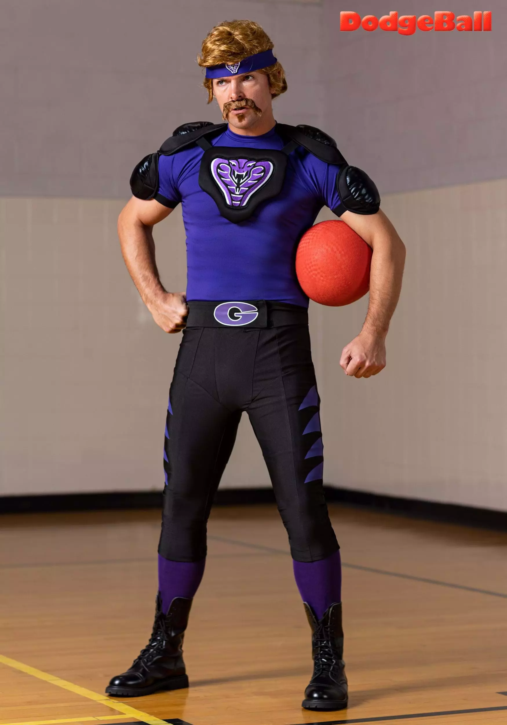 Fun Costumes Dodgeball Purple Cobra Adult Costume 1 Fun Costumes Dodgeball Purple Cobra Adult Costume