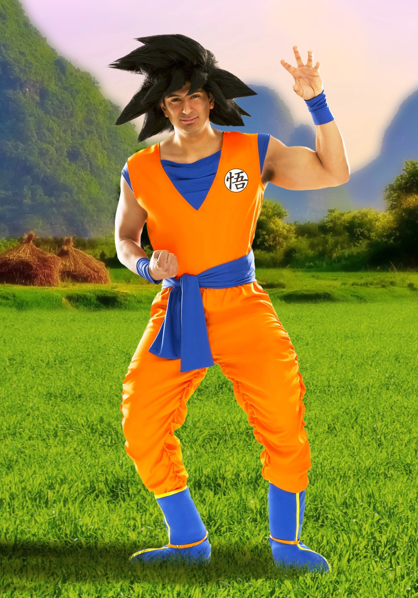 Fun Costumes Dragon Ball Z Goku Men's Costume 5 Fun Costumes Dragon Ball Z Goku Men's Costume - Image 5