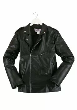 Fun Costumes Men's Grease Authentic T-Birds Jacket Costume -Scary Costumes store adult grease authentic t birds jacket costume flat