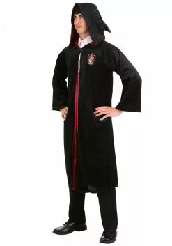 Jerry Leigh Harry Potter Adult Deluxe Gryffindor Robe Costume 10 Jerry Leigh Harry Potter Adult Deluxe Gryffindor Robe Costume -Scary Costumes store adult harry potter deluxe gryffindor robe alt 2
