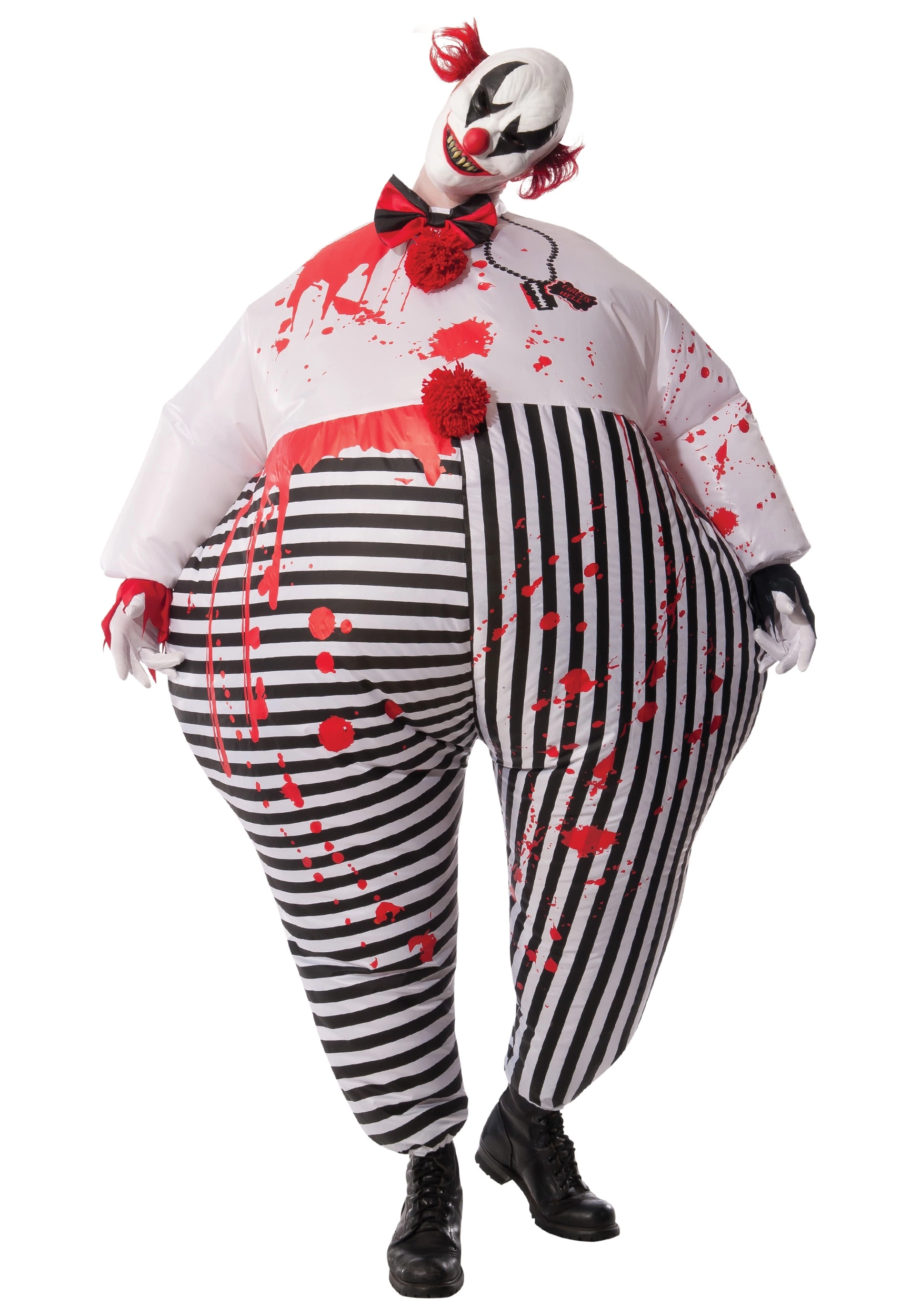 Rubies Costume Co. Inc Adult Inflatable Evil Clown Costume 1 Rubies Costume Co. Inc Adult Inflatable Evil Clown Costume