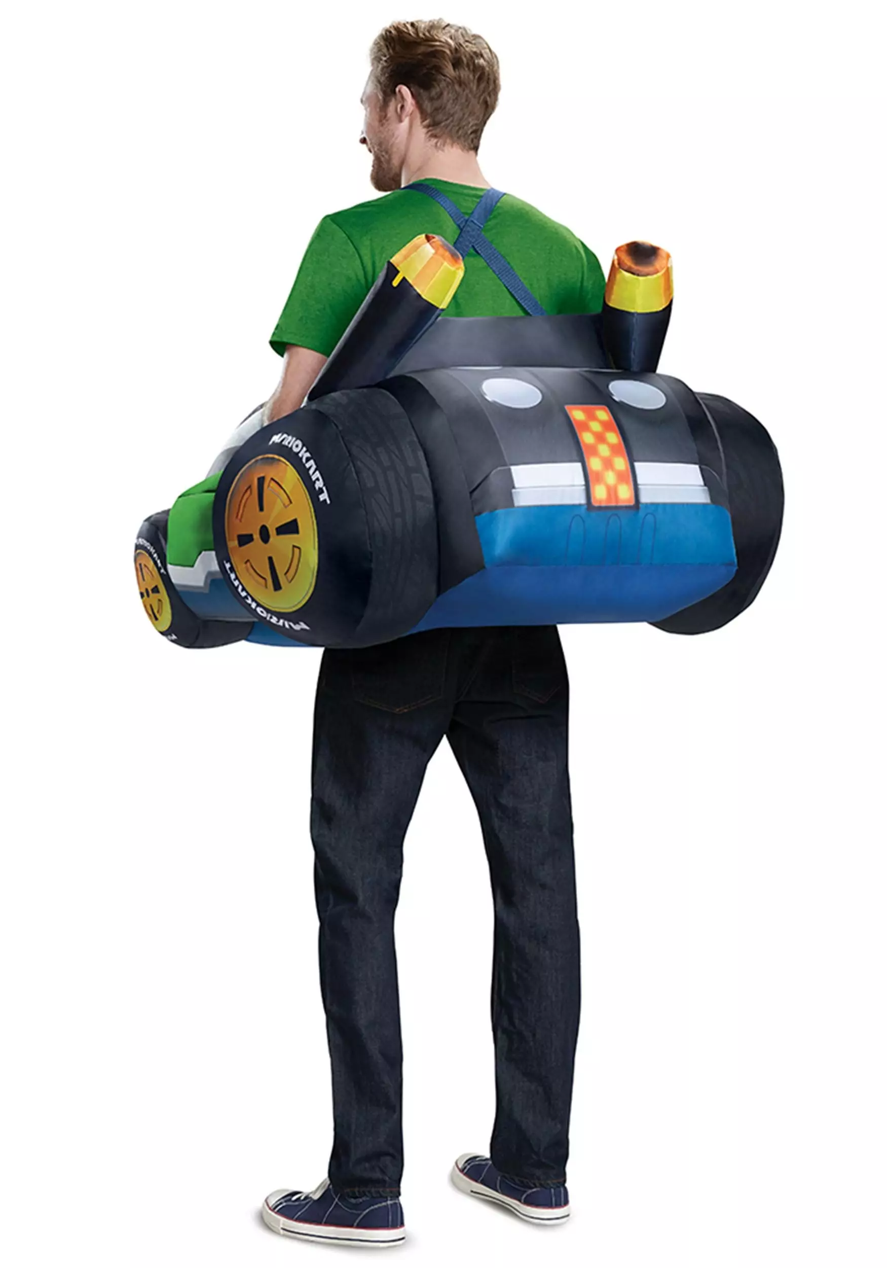 Disguise Inflatable Luigi Cart Costume For Adults 2 Disguise Inflatable Luigi Cart Costume For Adults - Image 2
