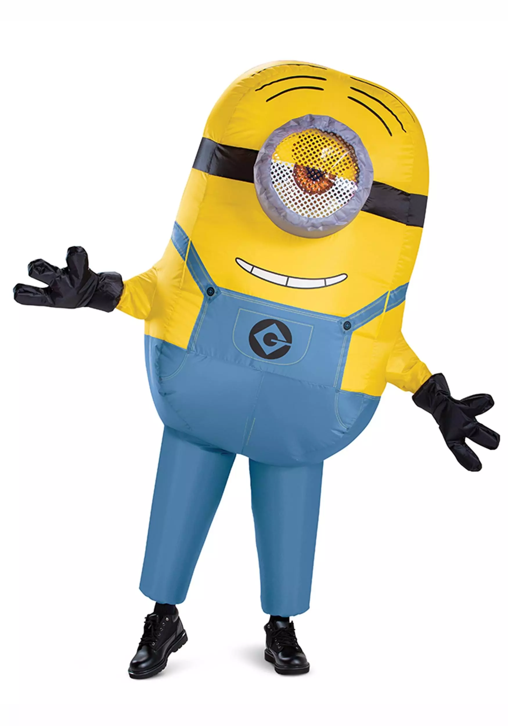 Disguise Adult Inflatable Minion Costume 1 Disguise Adult Inflatable Minion Costume