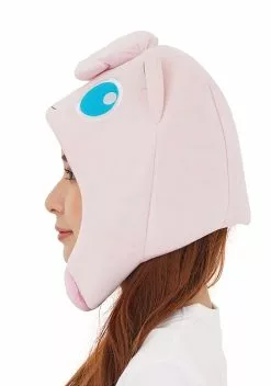 Sazac Jigglypuff Pokémon Headpiece For Adults -Scary Costumes store adult jigglypuff pokemon headpiece alt 2