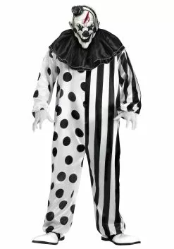 Fun World Killer Clown Costume For Adults