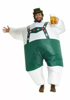 Morphsuits Lederhosen Adult Megamorph Costume