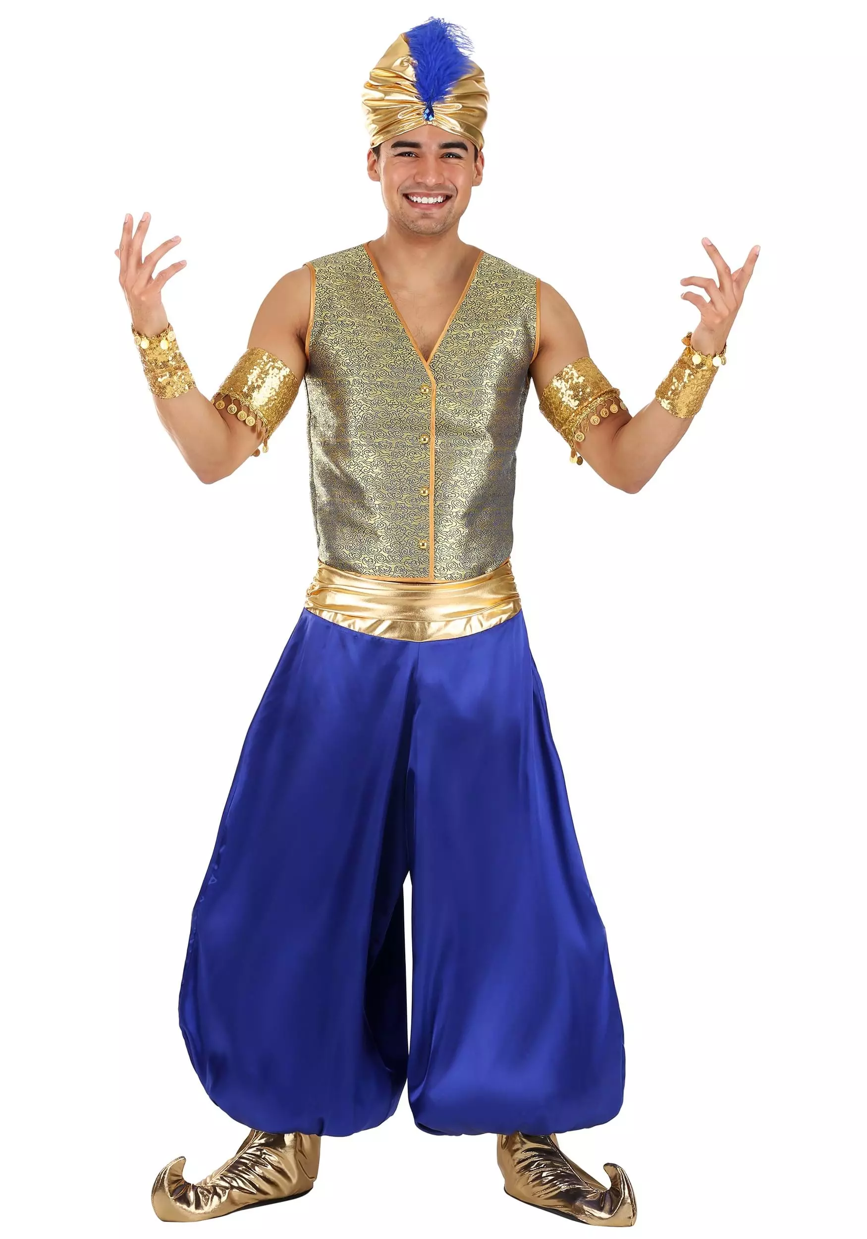 Armada Magical Genie Adult Costume 5 Armada Magical Genie Adult Costume - Image 5