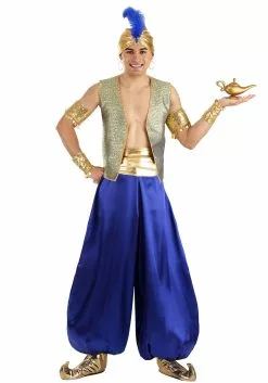 Armada Magical Genie Adult Costume 19 Armada Magical Genie Adult Costume -Scary Costumes store adult magical genie costume alt 5