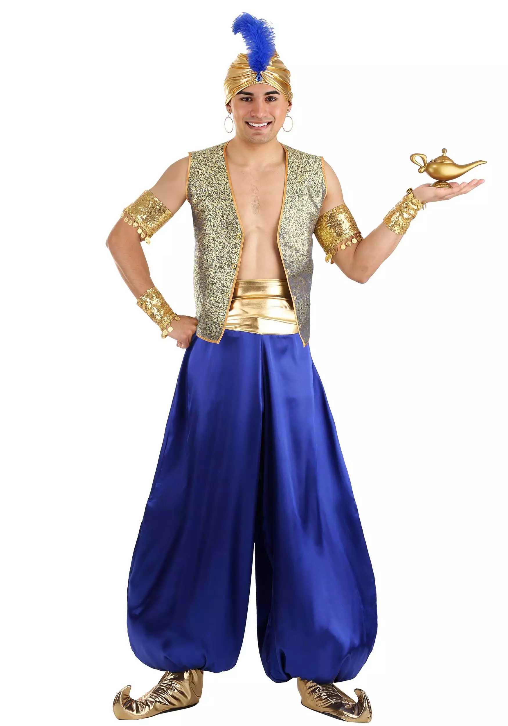Armada Magical Genie Adult Costume 6 Armada Magical Genie Adult Costume - Image 6