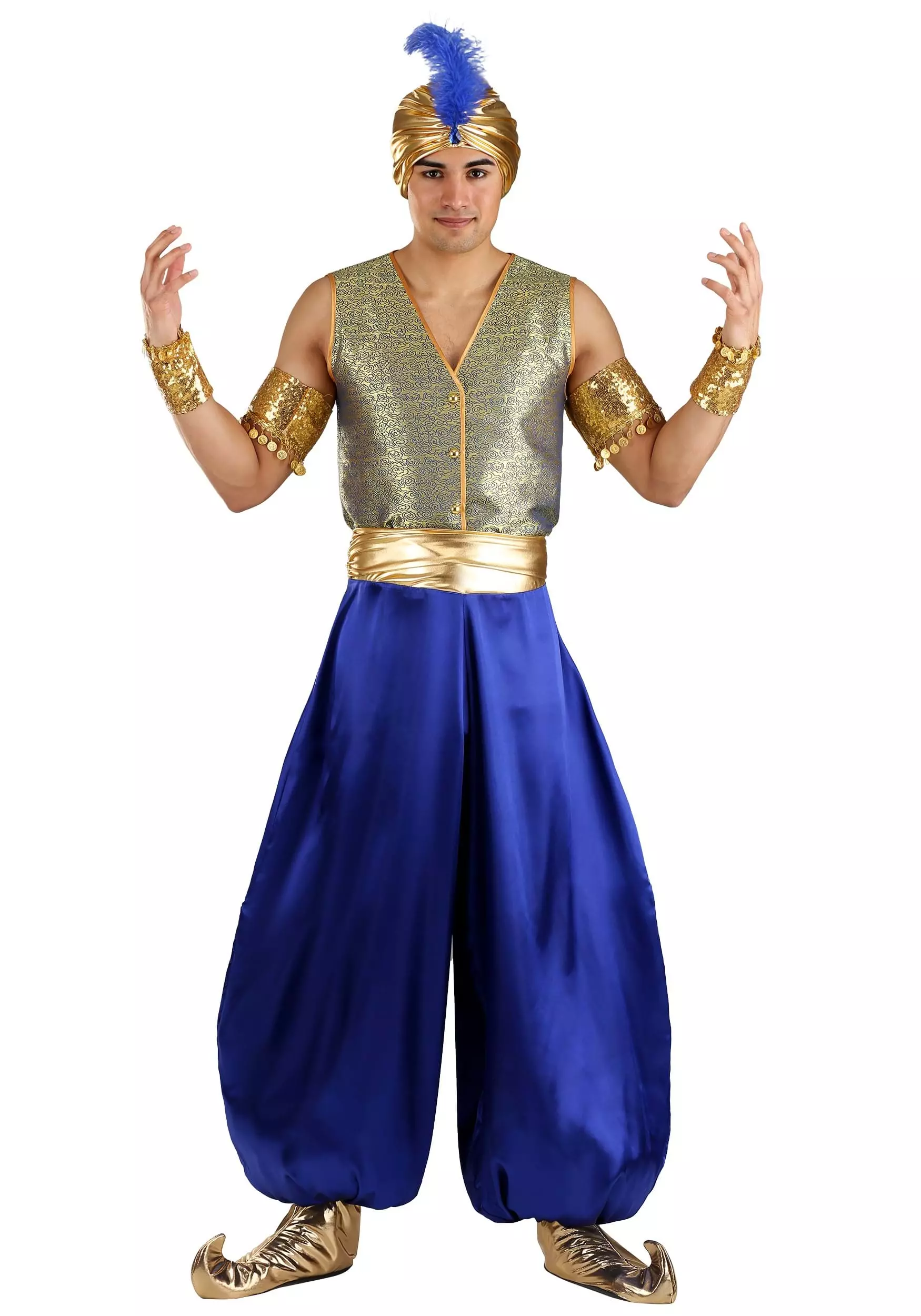 Armada Magical Genie Adult Costume 1 Armada Magical Genie Adult Costume