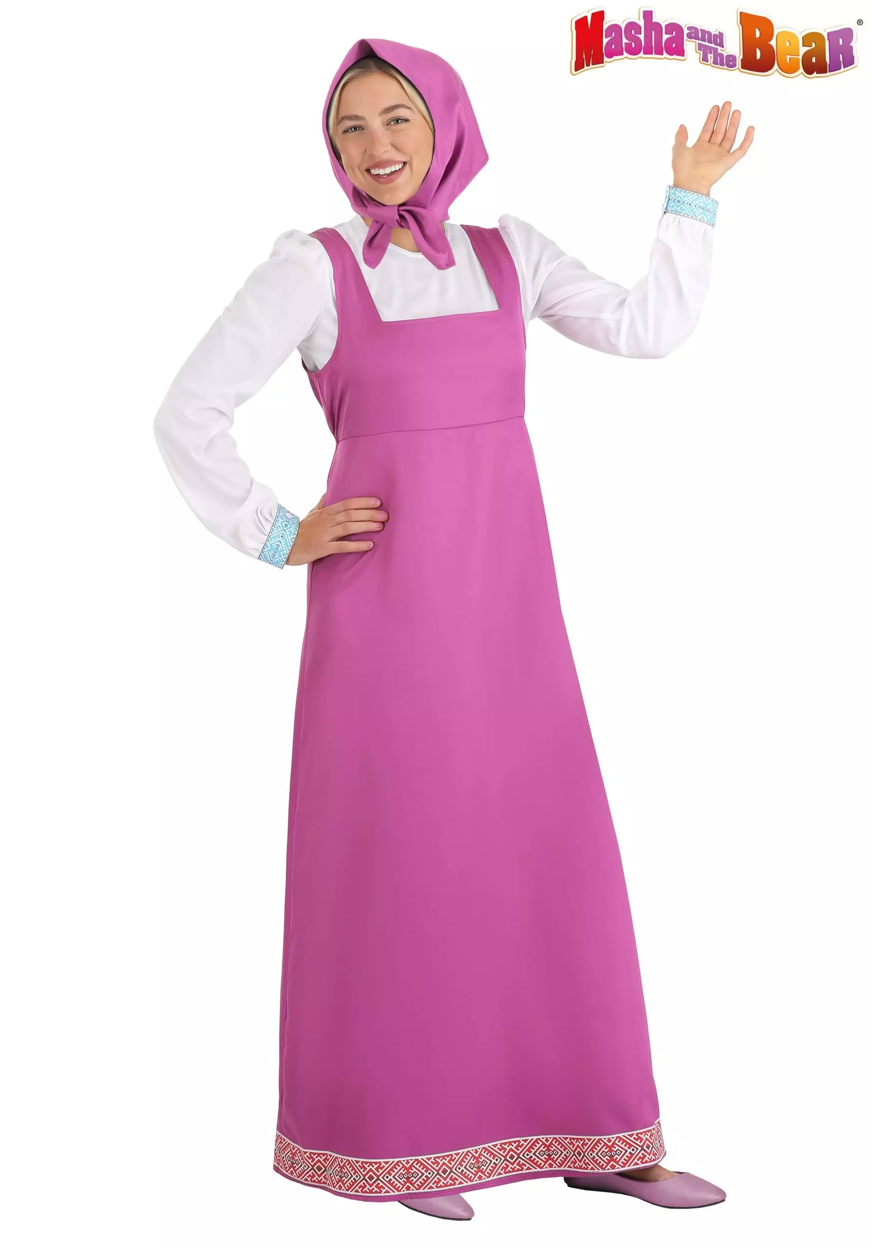 Fun Costumes Adult Masha And The Bear Masha Halloween Costume 1 Fun Costumes Adult Masha And The Bear Masha Halloween Costume