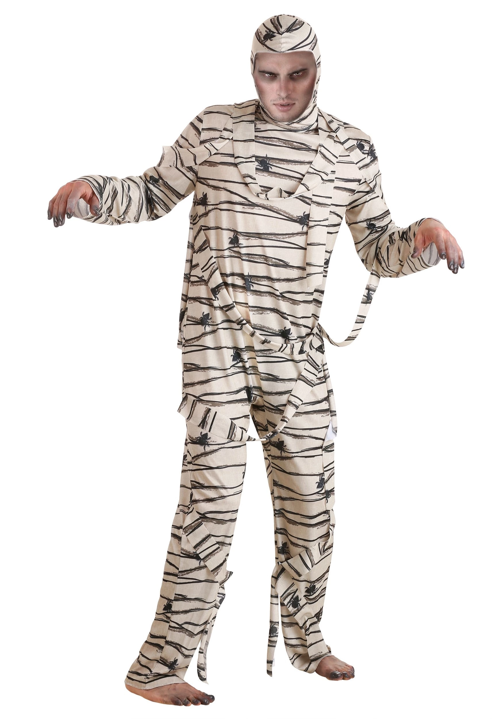 LF Products Pte. Ltd. Adult Monstrous Mummy Costume 1 LF Products Pte. Ltd. Adult Monstrous Mummy Costume